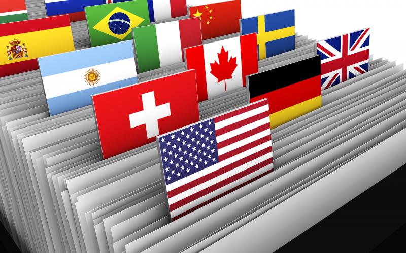 Maps of various countries