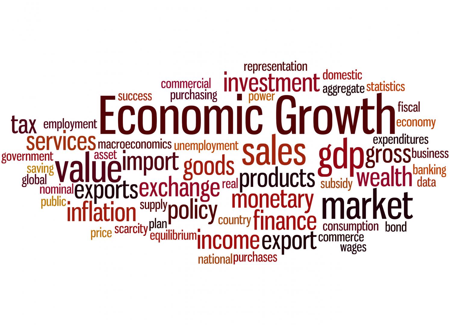 Economic growth illustration