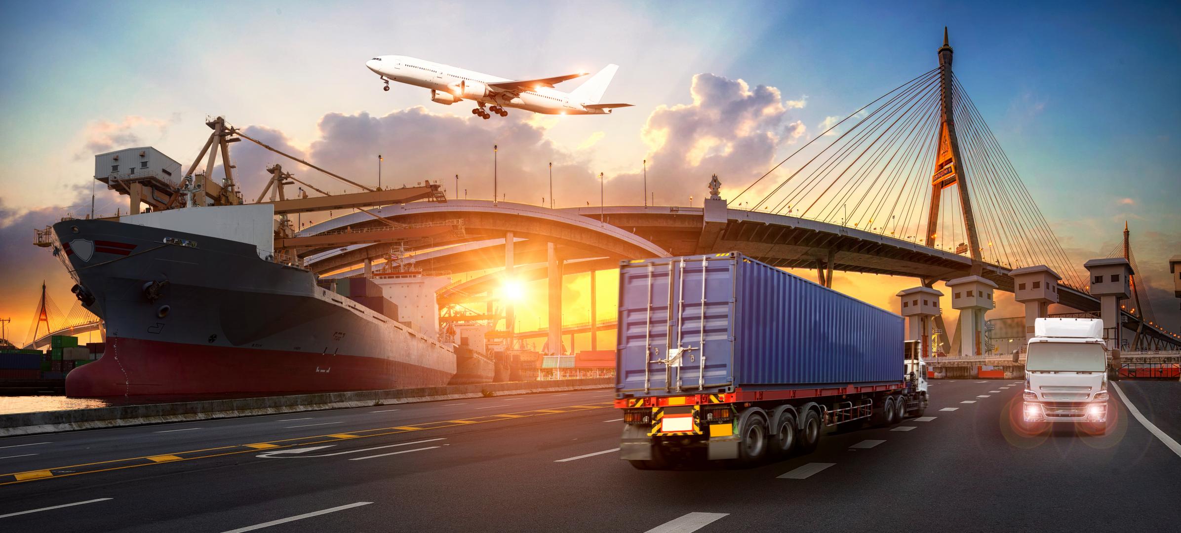 Moving tracks next to a ship